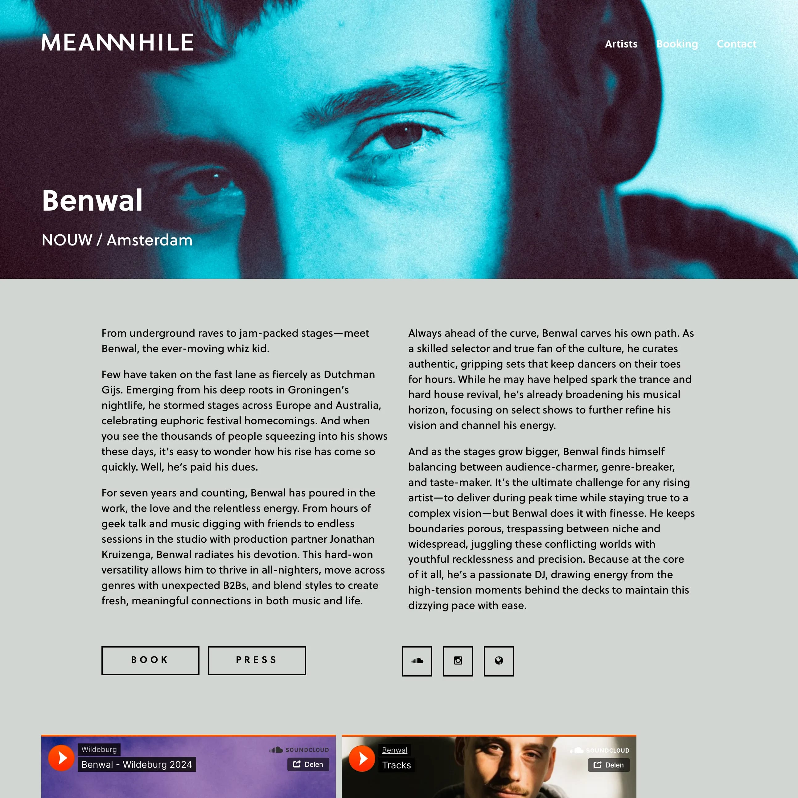 Meanwhile - Artist Benwal