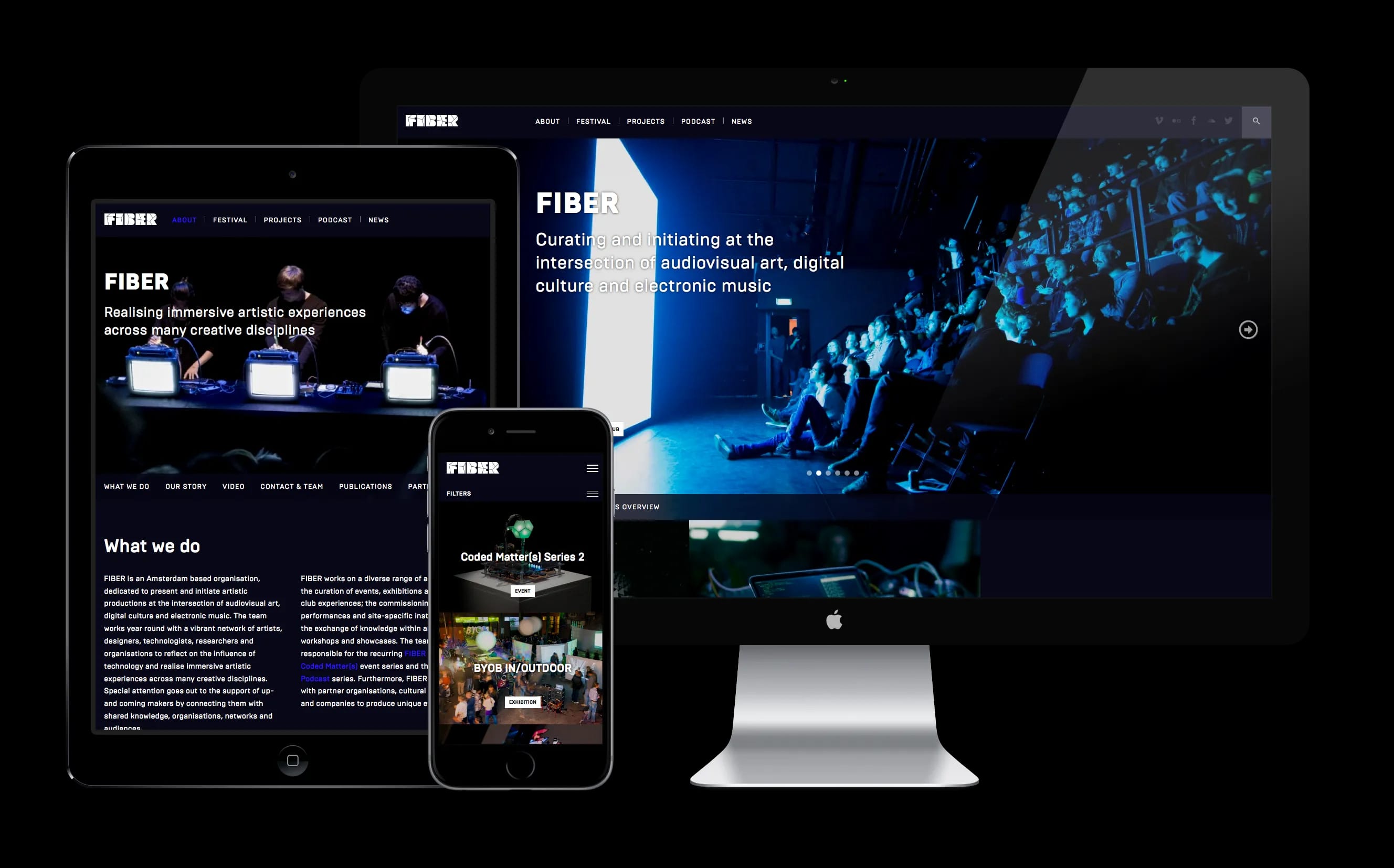 FIBER Space - Responsive