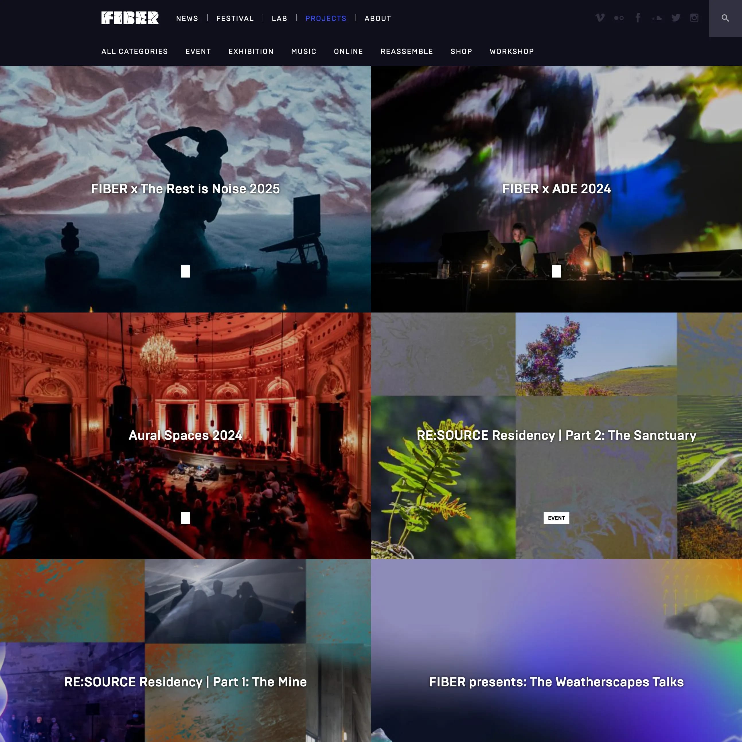 FIBER Space - Projects