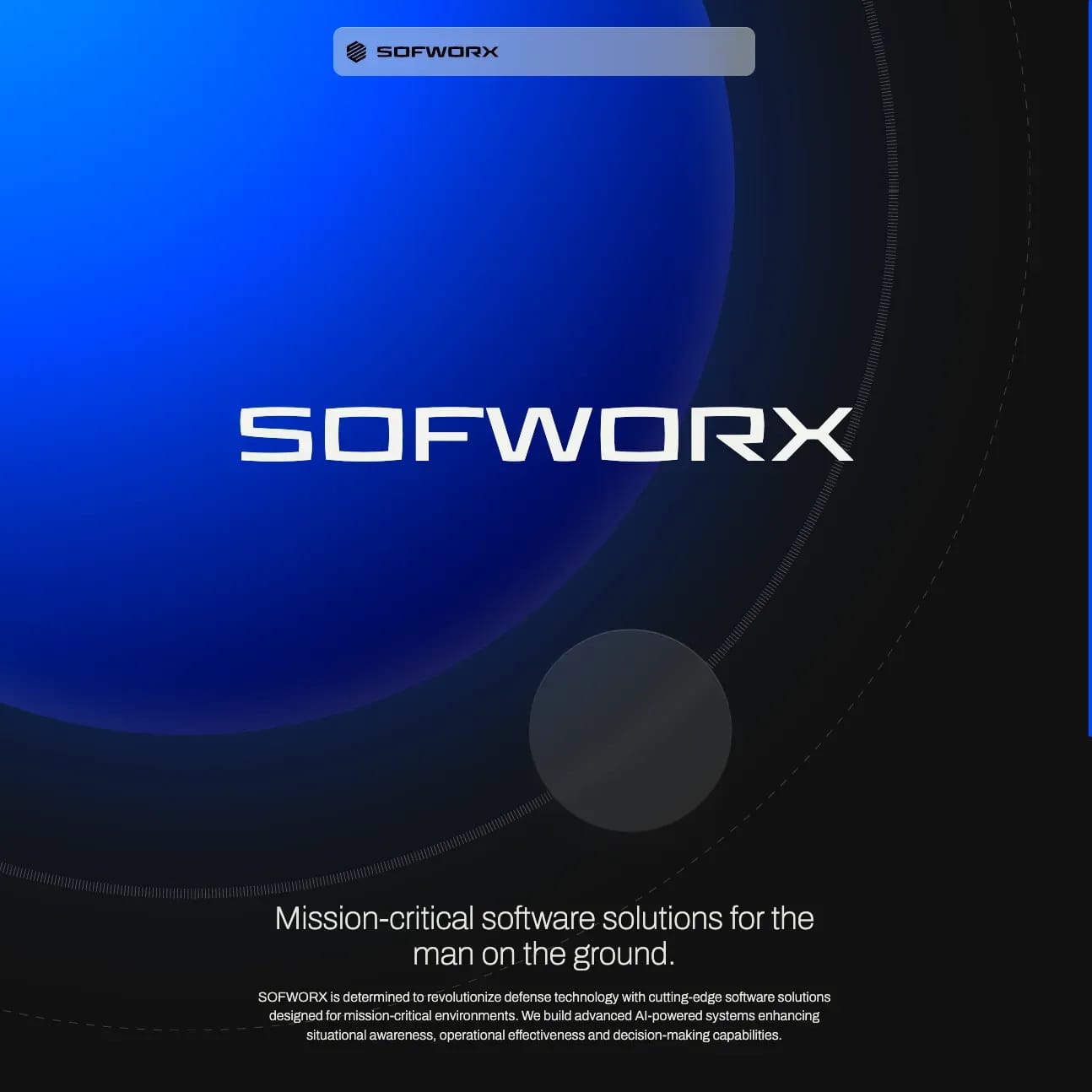 SOFWORX Projects - Hero
