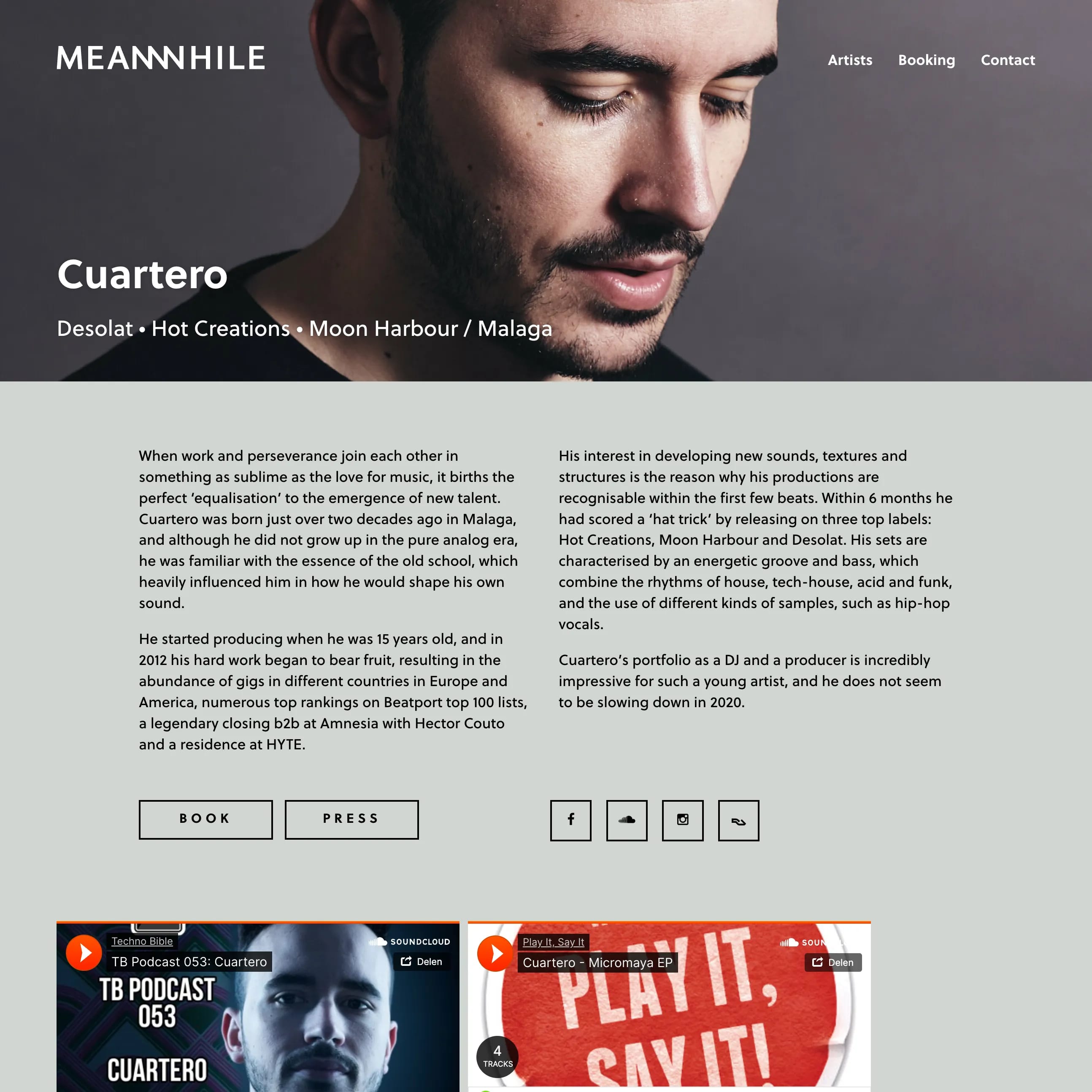 Meanwhile - Artist Cuartero