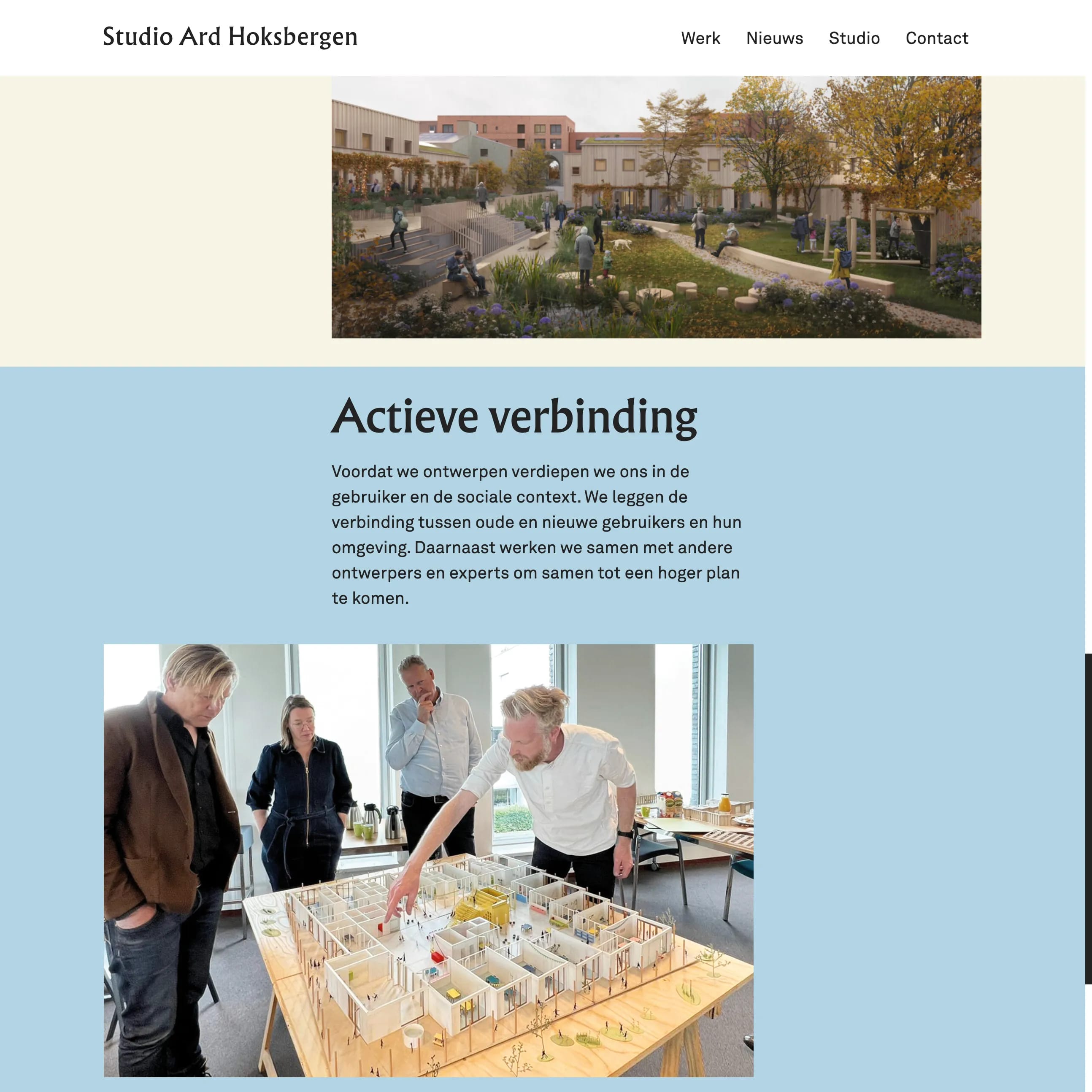 Studio Ard Hoksbergen - Actieve Verbinding