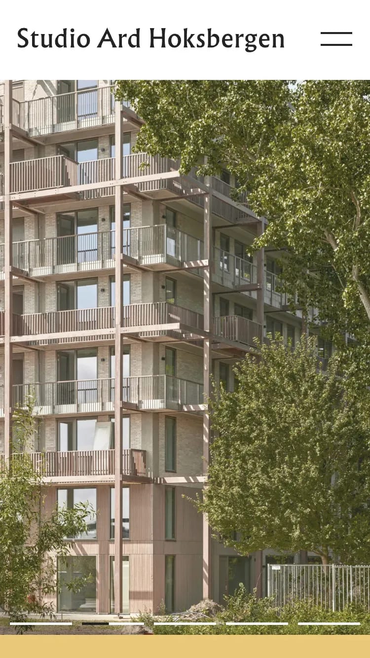 Studio Ard Hoksbergen - Mobile