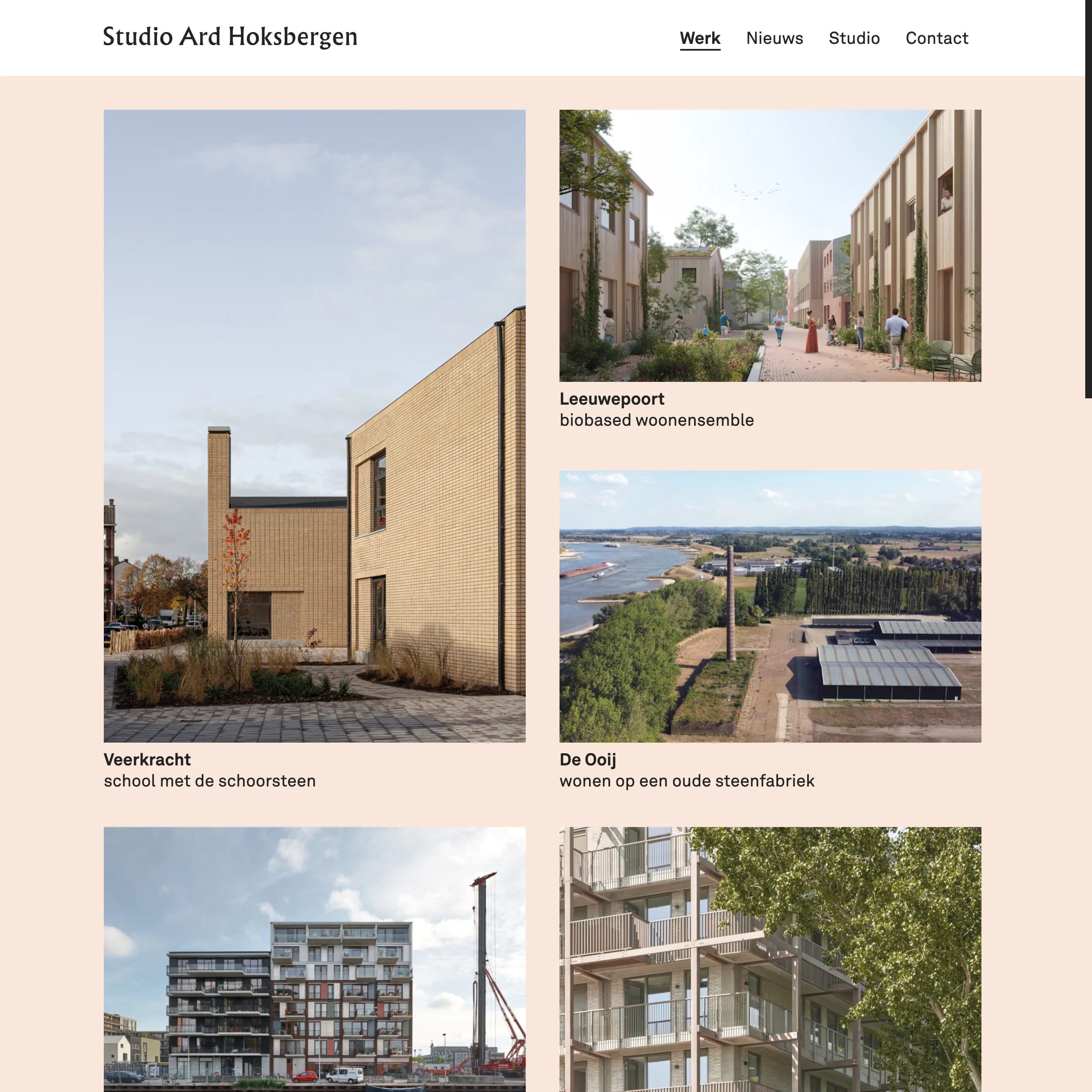 Studio Ard Hoksbergen - Werk