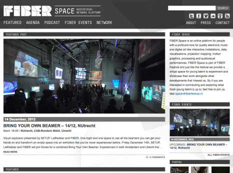 FIBER Space - Homepage